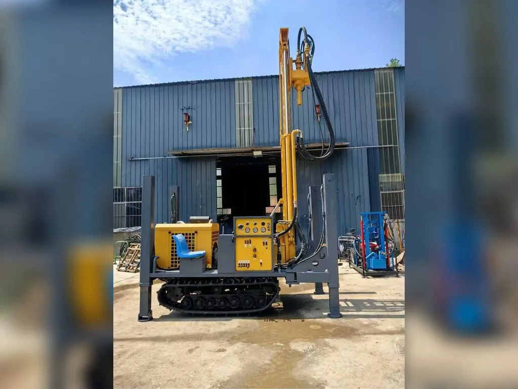 Буровая установка JGY200 резиновые гусеницы лебёдка